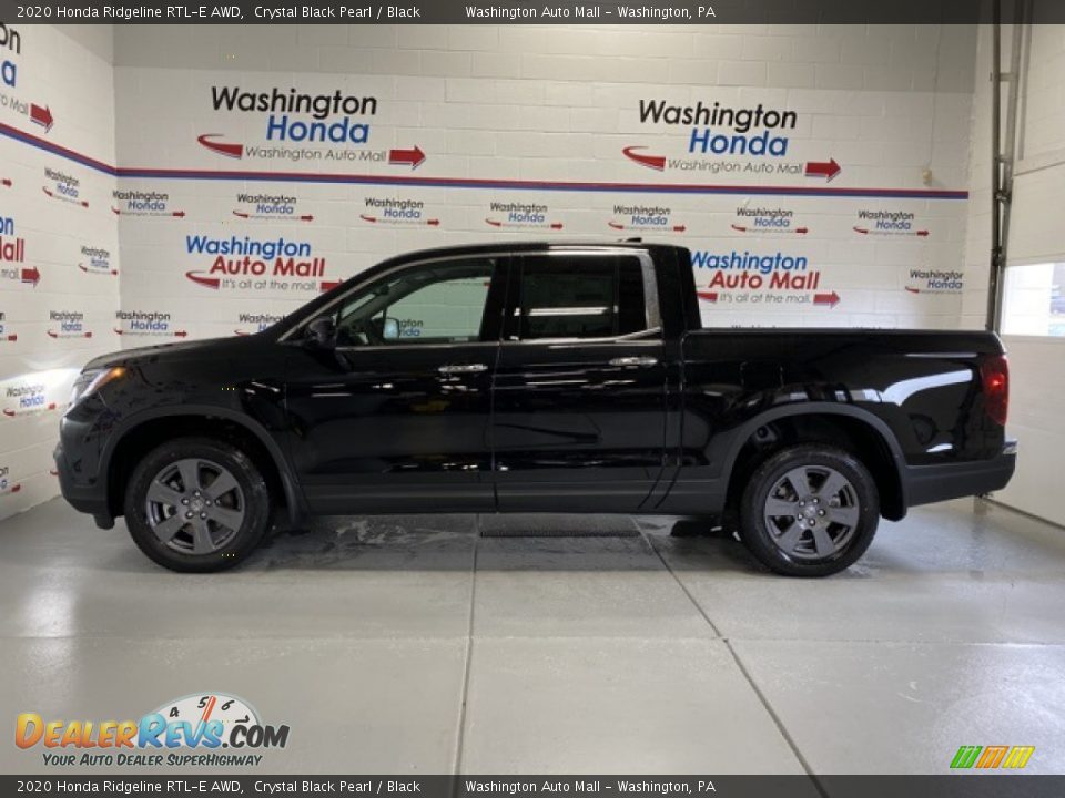 Crystal Black Pearl 2020 Honda Ridgeline RTL-E AWD Photo #5