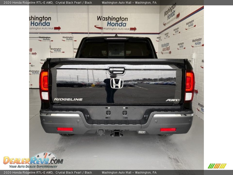 2020 Honda Ridgeline RTL-E AWD Crystal Black Pearl / Black Photo #7