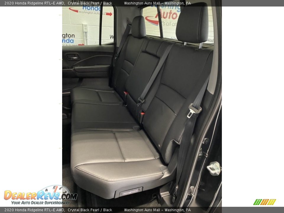 Rear Seat of 2020 Honda Ridgeline RTL-E AWD Photo #17