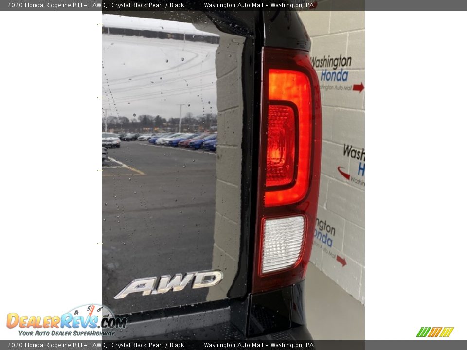 2020 Honda Ridgeline RTL-E AWD Crystal Black Pearl / Black Photo #22