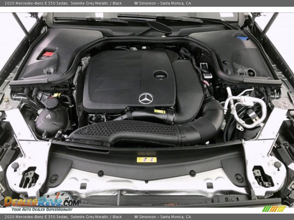 2020 Mercedes-Benz E 350 Sedan Selenite Grey Metallic / Black Photo #8