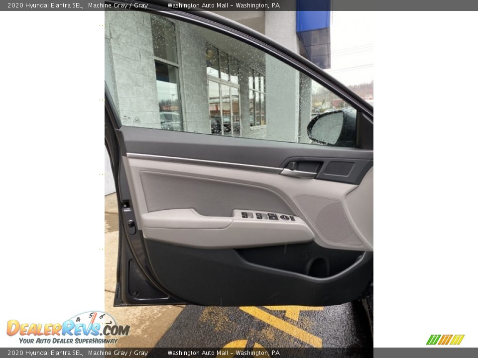 2020 Hyundai Elantra SEL Machine Gray / Gray Photo #10