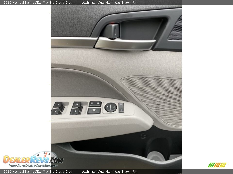 2020 Hyundai Elantra SEL Machine Gray / Gray Photo #11