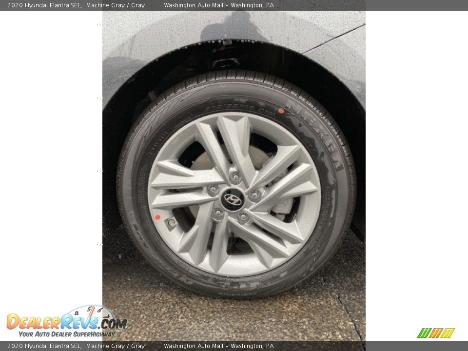2020 Hyundai Elantra SEL Machine Gray / Gray Photo #25