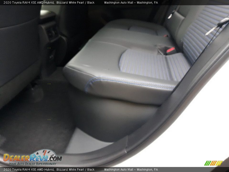 2020 Toyota RAV4 XSE AWD Hybrid Blizzard White Pearl / Black Photo #33