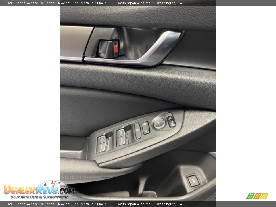 2020 Honda Accord LX Sedan Modern Steel Metallic / Black Photo #11