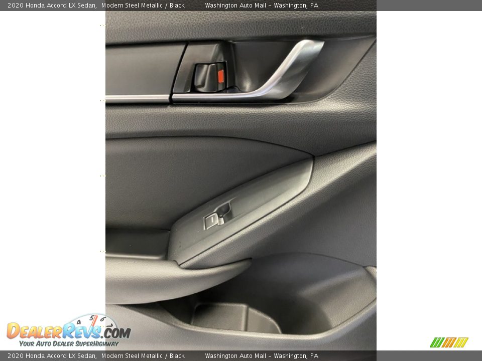 2020 Honda Accord LX Sedan Modern Steel Metallic / Black Photo #15