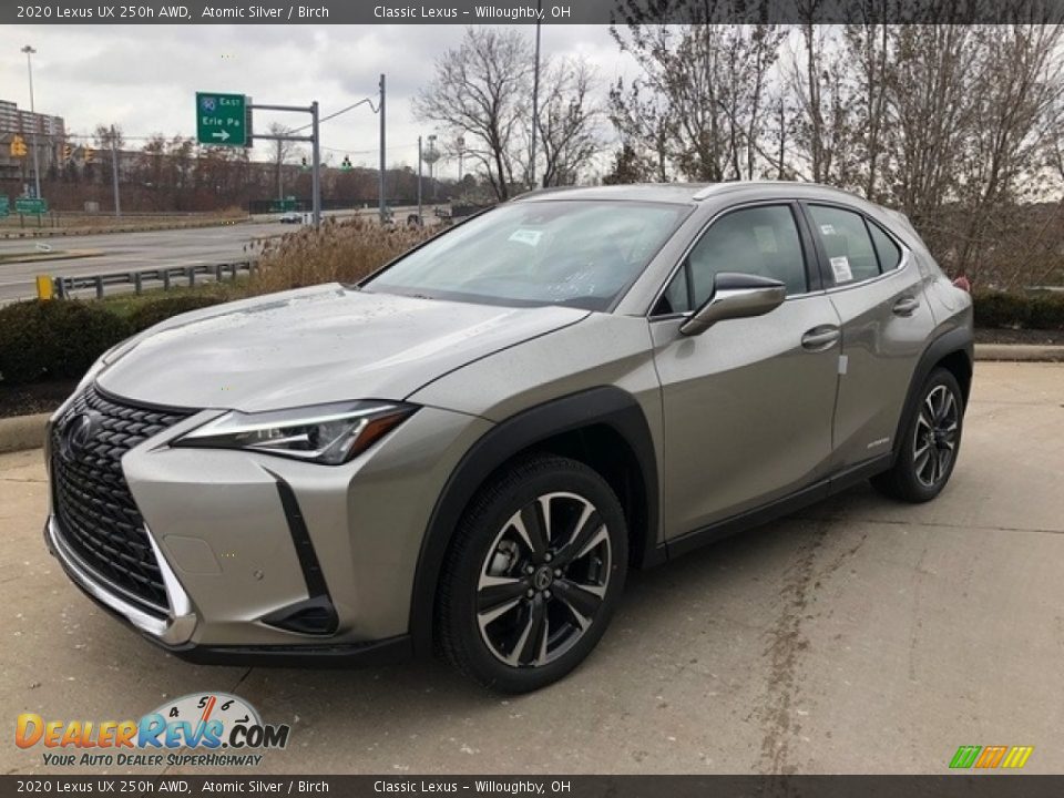 2020 Lexus UX 250h AWD Atomic Silver / Birch Photo #1