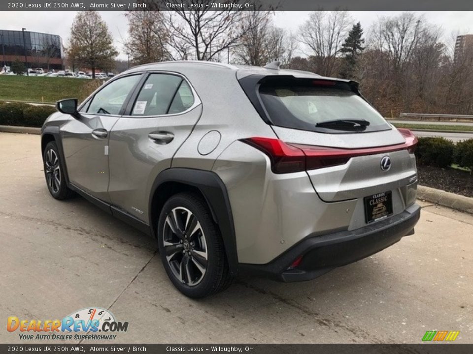 2020 Lexus UX 250h AWD Atomic Silver / Birch Photo #4