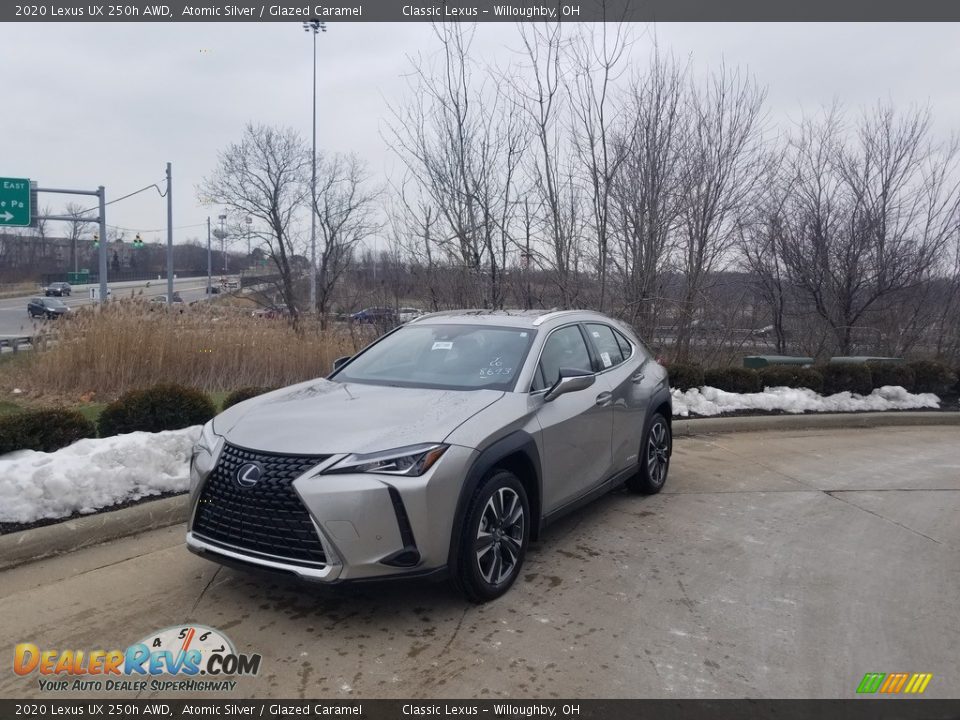 2020 Lexus UX 250h AWD Atomic Silver / Glazed Caramel Photo #1