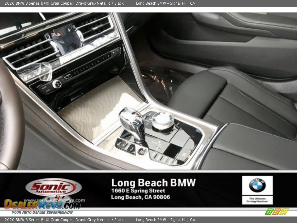 2020 BMW 8 Series 840i Gran Coupe Dravit Grey Metallic / Black Photo #6
