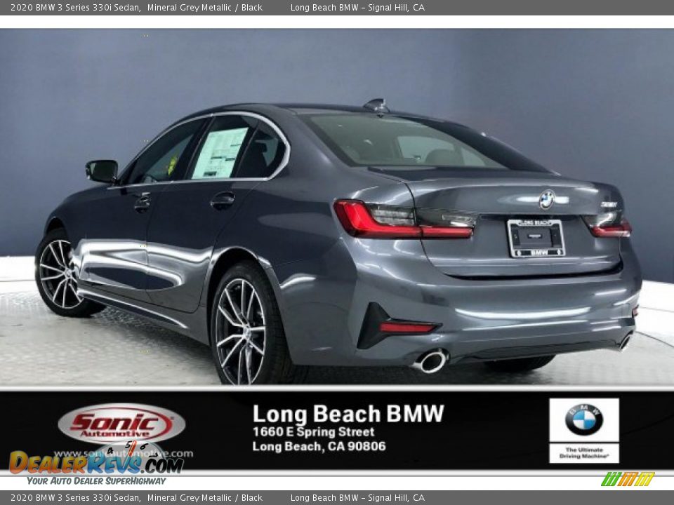 2020 BMW 3 Series 330i Sedan Mineral Grey Metallic / Black Photo #2
