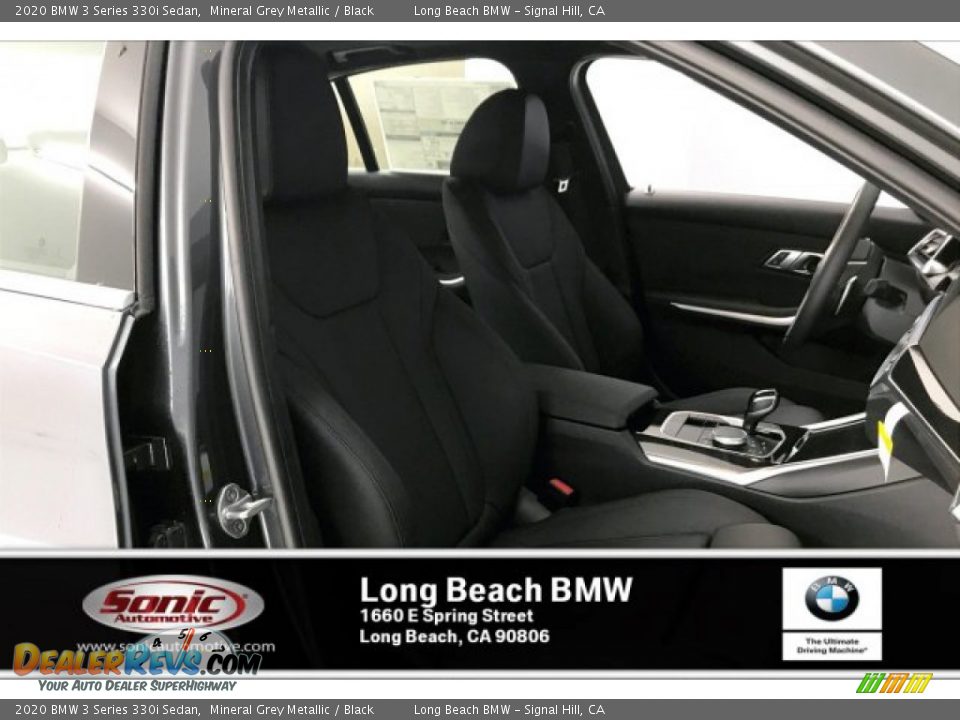 2020 BMW 3 Series 330i Sedan Mineral Grey Metallic / Black Photo #7