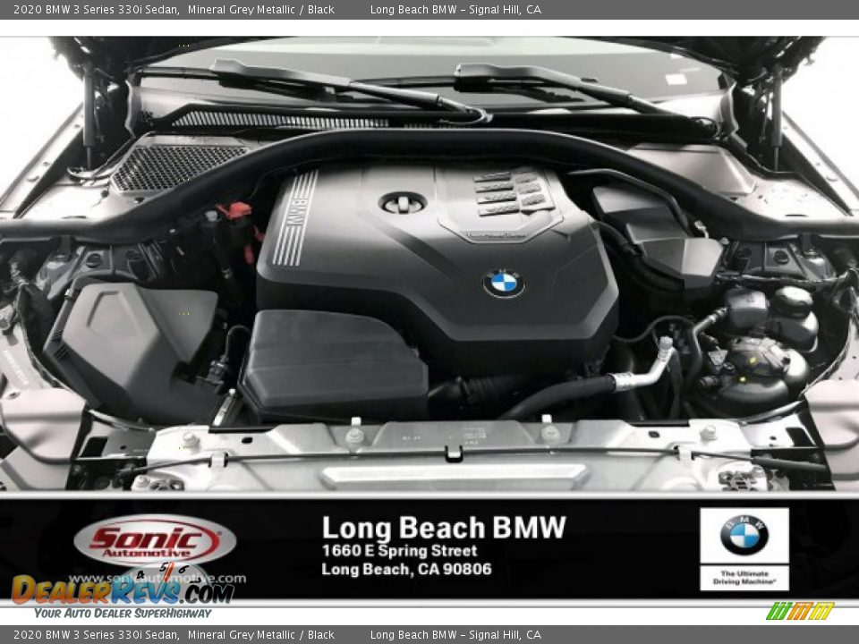 2020 BMW 3 Series 330i Sedan Mineral Grey Metallic / Black Photo #8