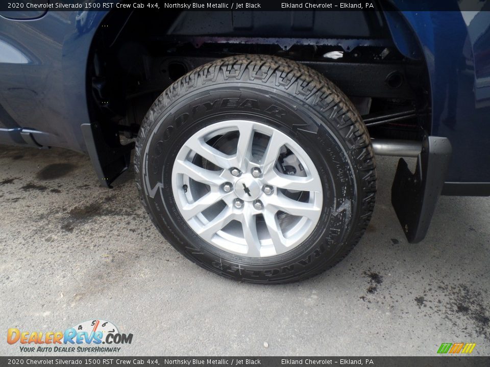 2020 Chevrolet Silverado 1500 RST Crew Cab 4x4 Northsky Blue Metallic / Jet Black Photo #12