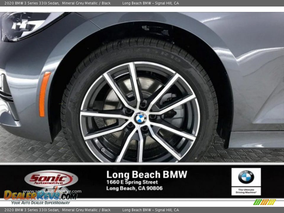 2020 BMW 3 Series 330i Sedan Mineral Grey Metallic / Black Photo #9
