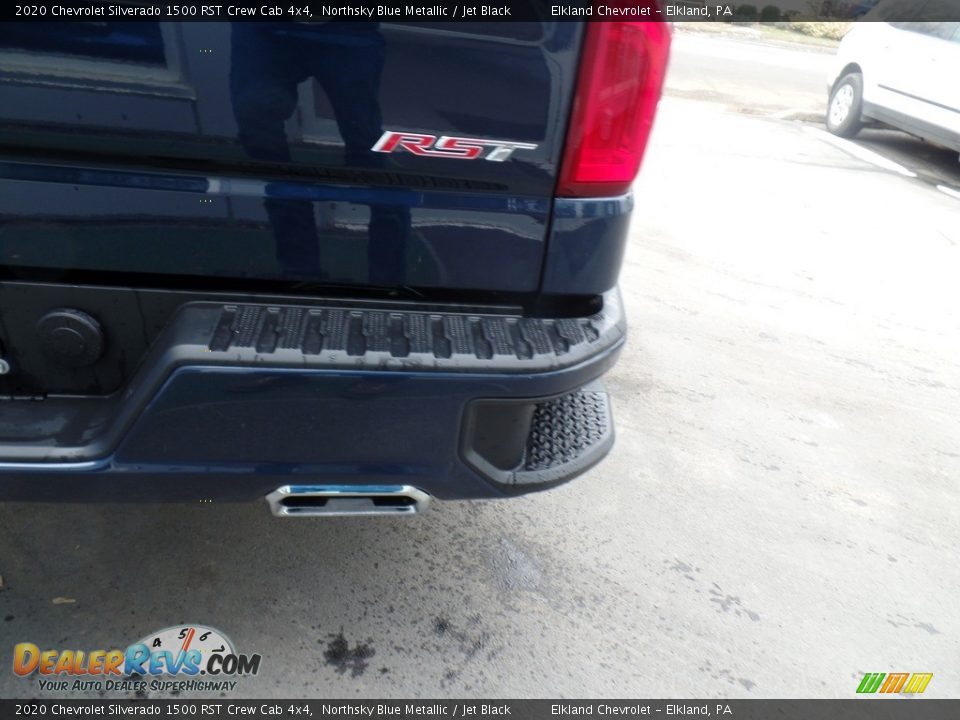 2020 Chevrolet Silverado 1500 RST Crew Cab 4x4 Northsky Blue Metallic / Jet Black Photo #14