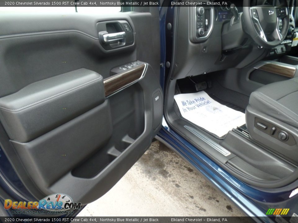 2020 Chevrolet Silverado 1500 RST Crew Cab 4x4 Northsky Blue Metallic / Jet Black Photo #15