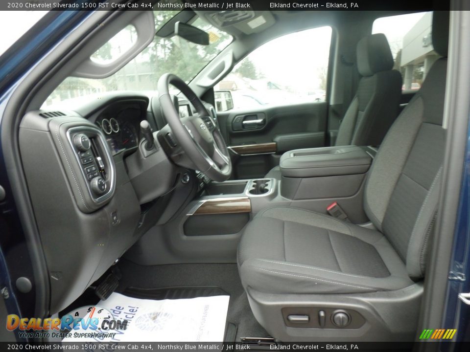 2020 Chevrolet Silverado 1500 RST Crew Cab 4x4 Northsky Blue Metallic / Jet Black Photo #18