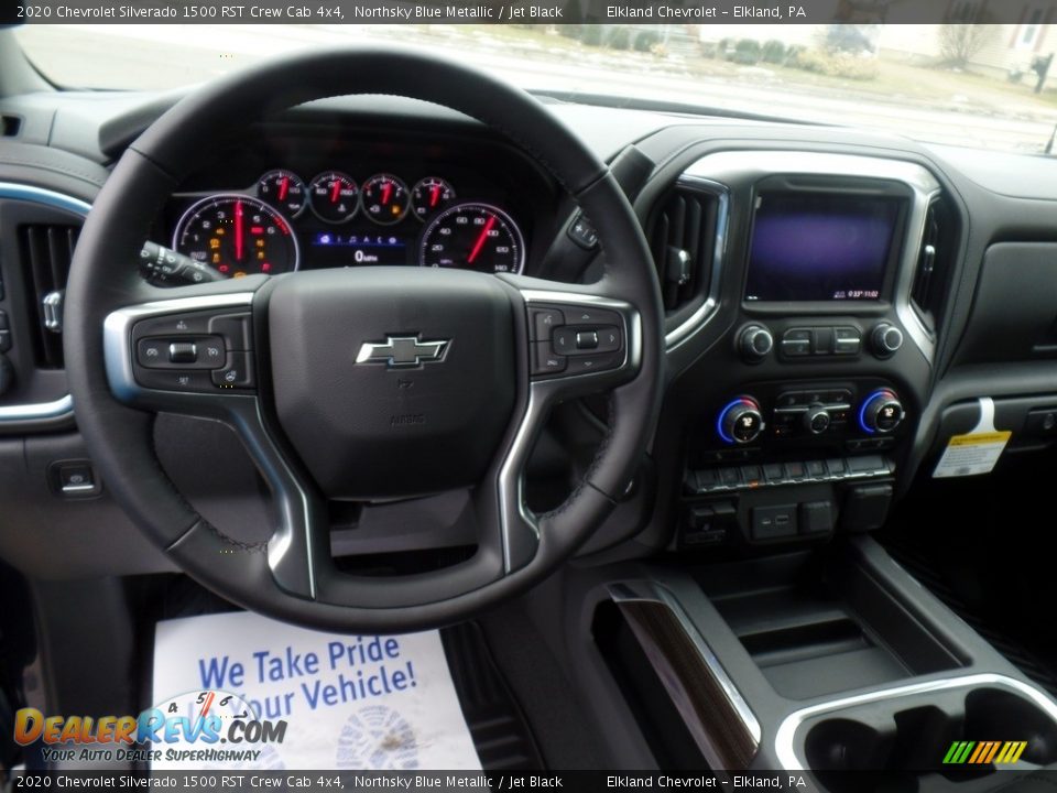 2020 Chevrolet Silverado 1500 RST Crew Cab 4x4 Northsky Blue Metallic / Jet Black Photo #21