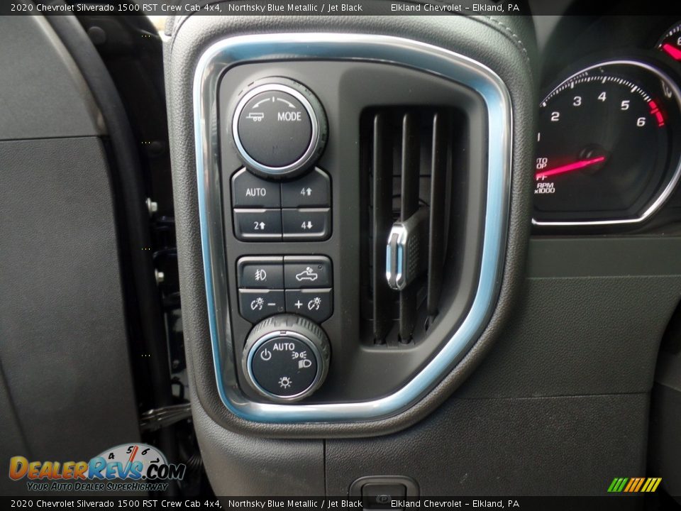 2020 Chevrolet Silverado 1500 RST Crew Cab 4x4 Northsky Blue Metallic / Jet Black Photo #24
