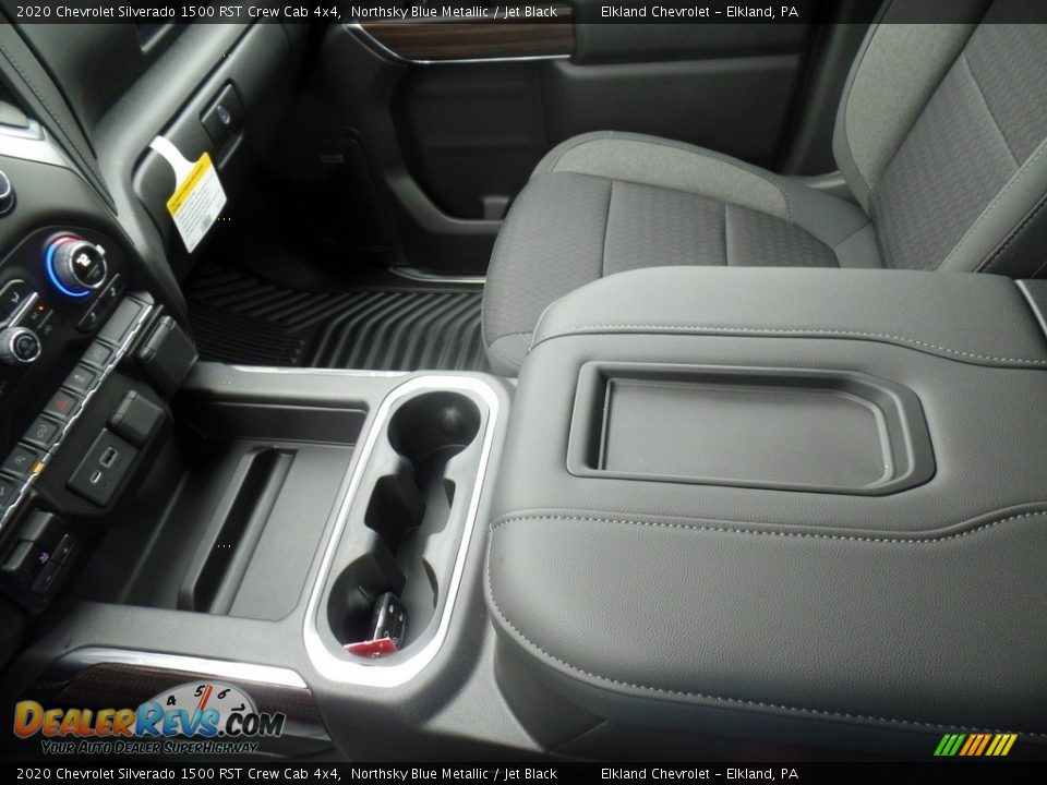 2020 Chevrolet Silverado 1500 RST Crew Cab 4x4 Northsky Blue Metallic / Jet Black Photo #34