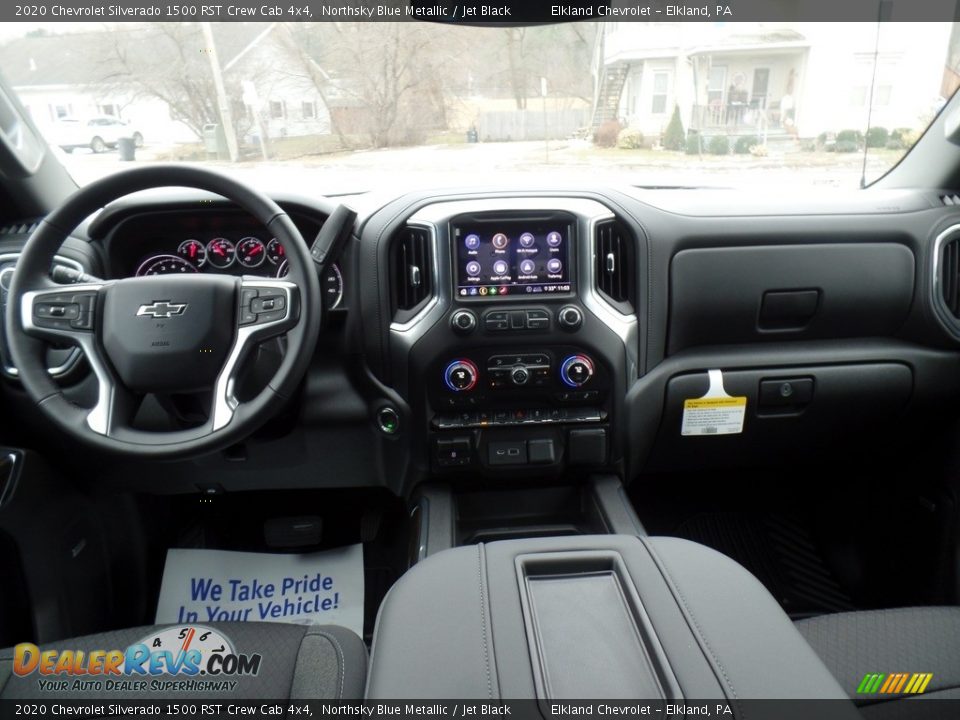 2020 Chevrolet Silverado 1500 RST Crew Cab 4x4 Northsky Blue Metallic / Jet Black Photo #36