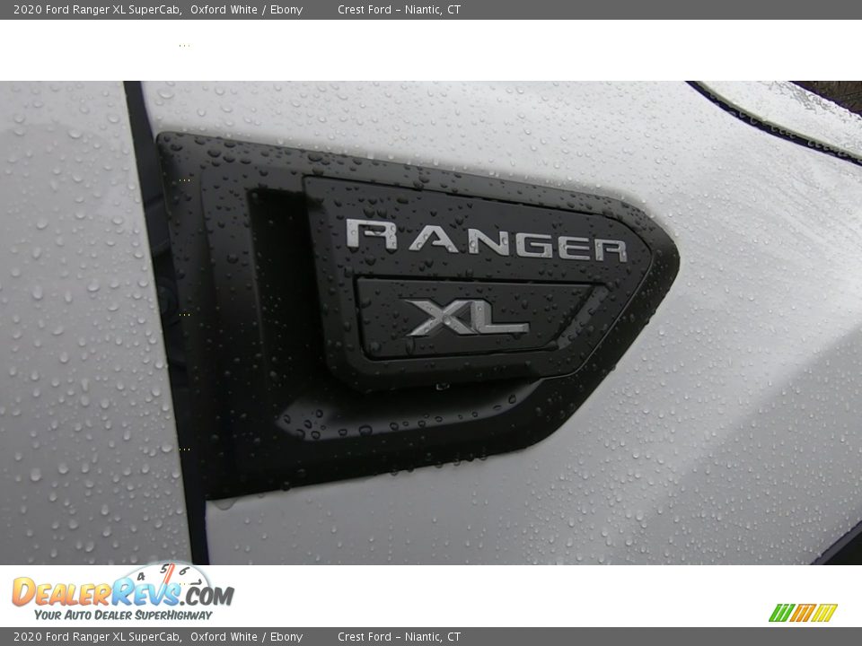 2020 Ford Ranger XL SuperCab Oxford White / Ebony Photo #24