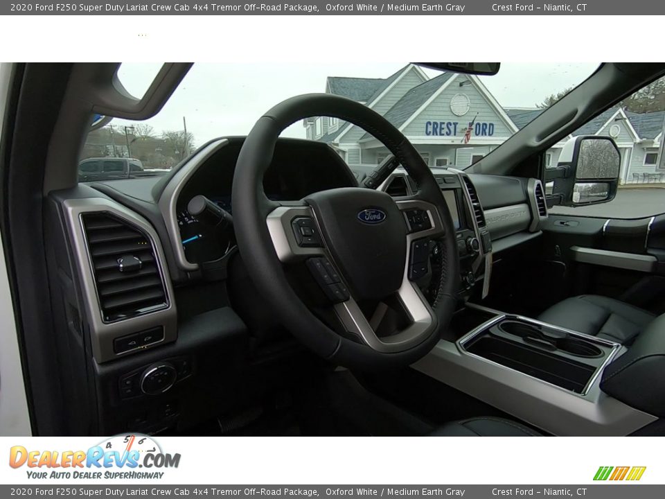 Dashboard of 2020 Ford F250 Super Duty Lariat Crew Cab 4x4 Tremor Off-Road Package Photo #10
