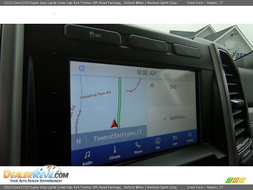 Navigation of 2020 Ford F250 Super Duty Lariat Crew Cab 4x4 Tremor Off-Road Package Photo #14