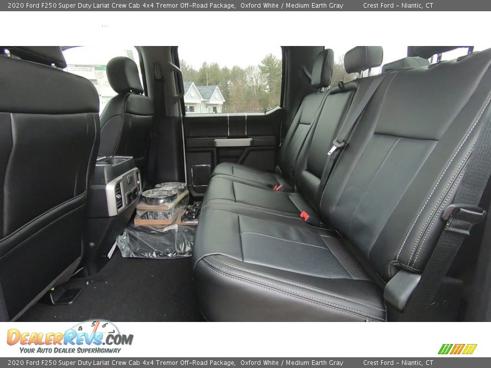 Rear Seat of 2020 Ford F250 Super Duty Lariat Crew Cab 4x4 Tremor Off-Road Package Photo #17