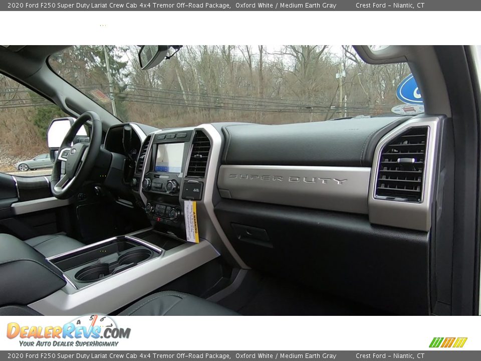 Dashboard of 2020 Ford F250 Super Duty Lariat Crew Cab 4x4 Tremor Off-Road Package Photo #24