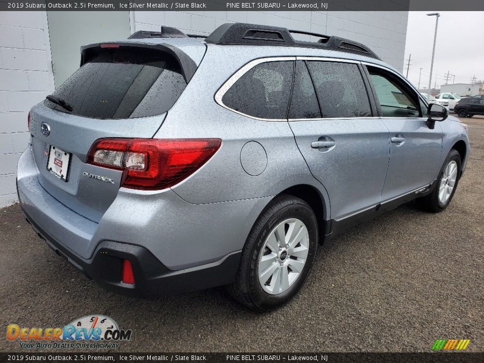 2019 Subaru Outback 2.5i Premium Ice Silver Metallic / Slate Black Photo #18