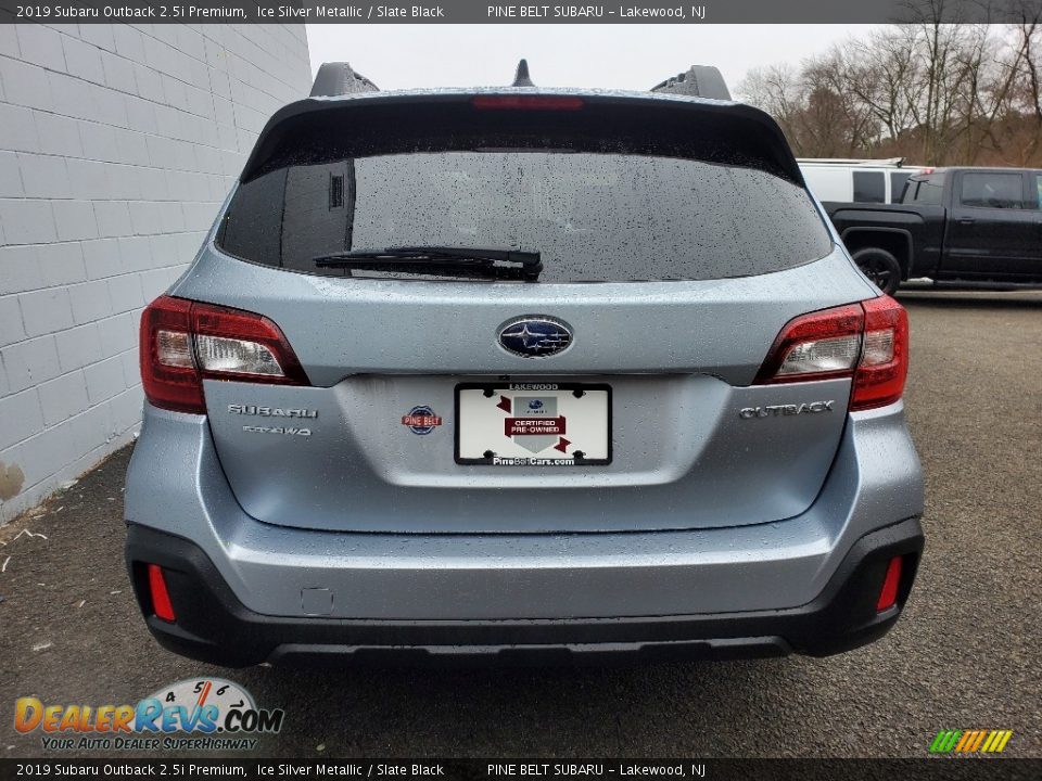 2019 Subaru Outback 2.5i Premium Ice Silver Metallic / Slate Black Photo #19