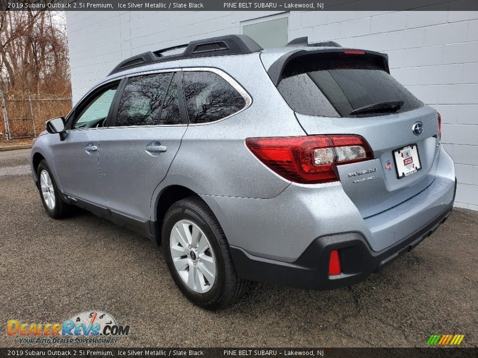 2019 Subaru Outback 2.5i Premium Ice Silver Metallic / Slate Black Photo #22