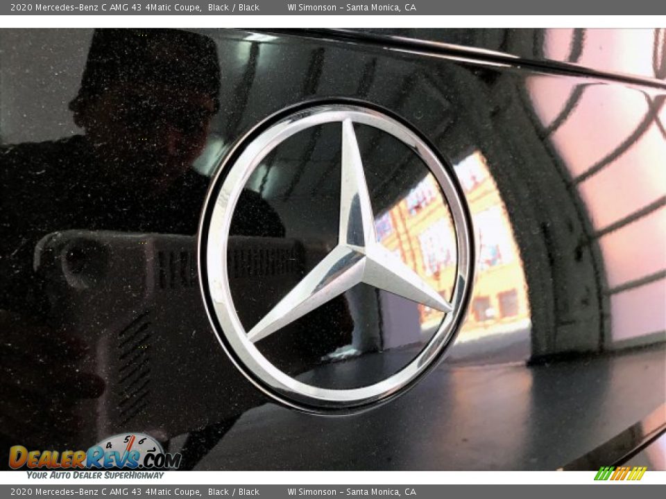 2020 Mercedes-Benz C AMG 43 4Matic Coupe Black / Black Photo #7