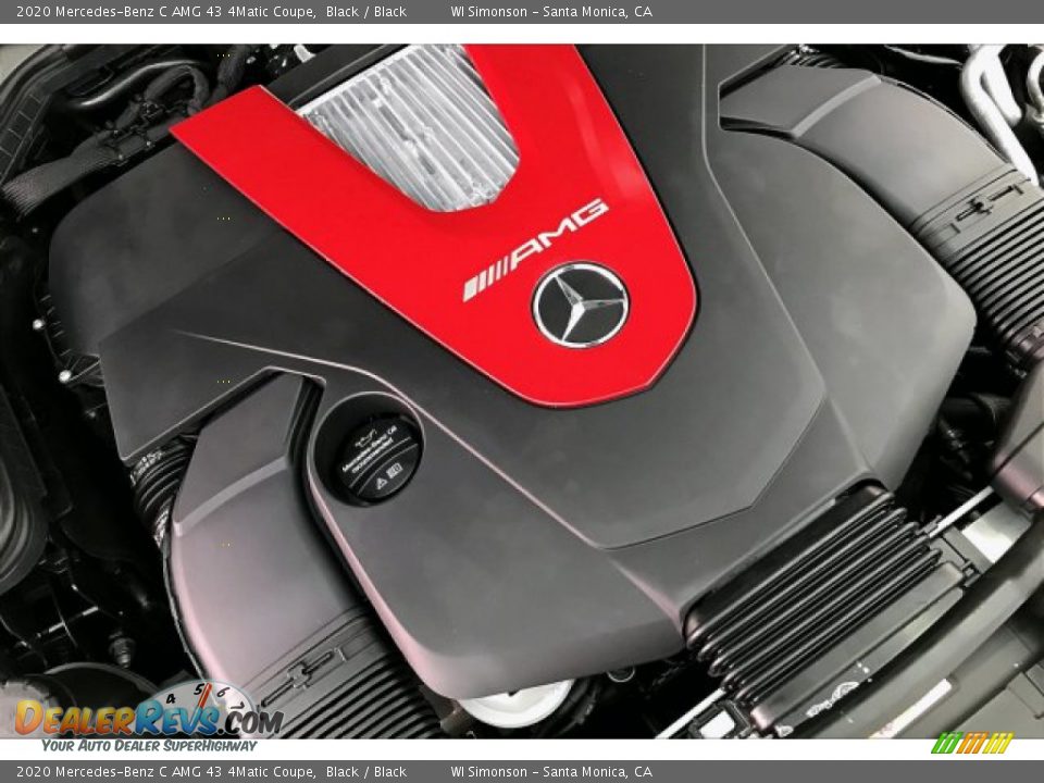 2020 Mercedes-Benz C AMG 43 4Matic Coupe Black / Black Photo #31