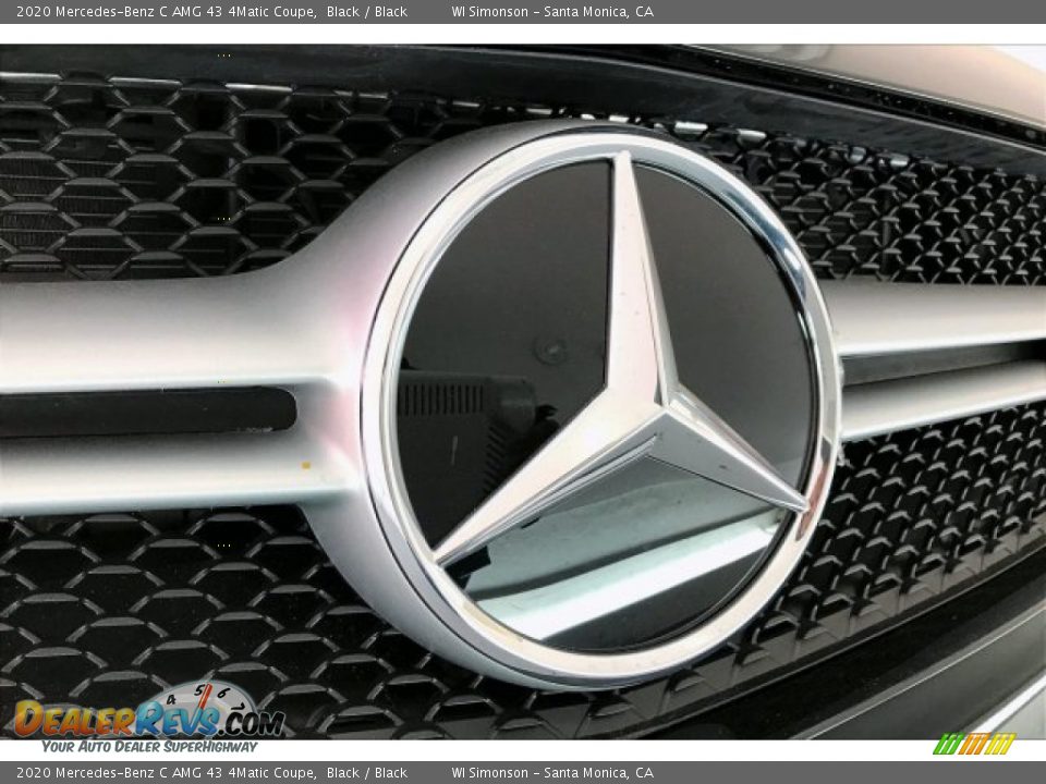 2020 Mercedes-Benz C AMG 43 4Matic Coupe Black / Black Photo #33