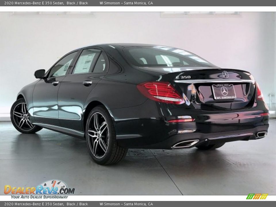 2020 Mercedes-Benz E 350 Sedan Black / Black Photo #2