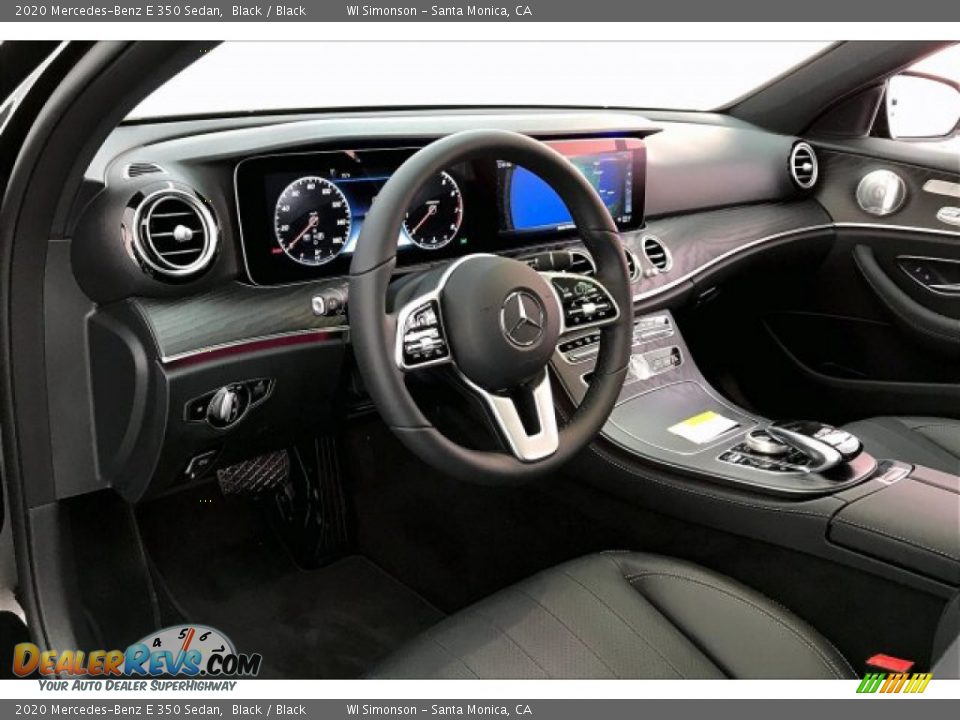 2020 Mercedes-Benz E 350 Sedan Black / Black Photo #4