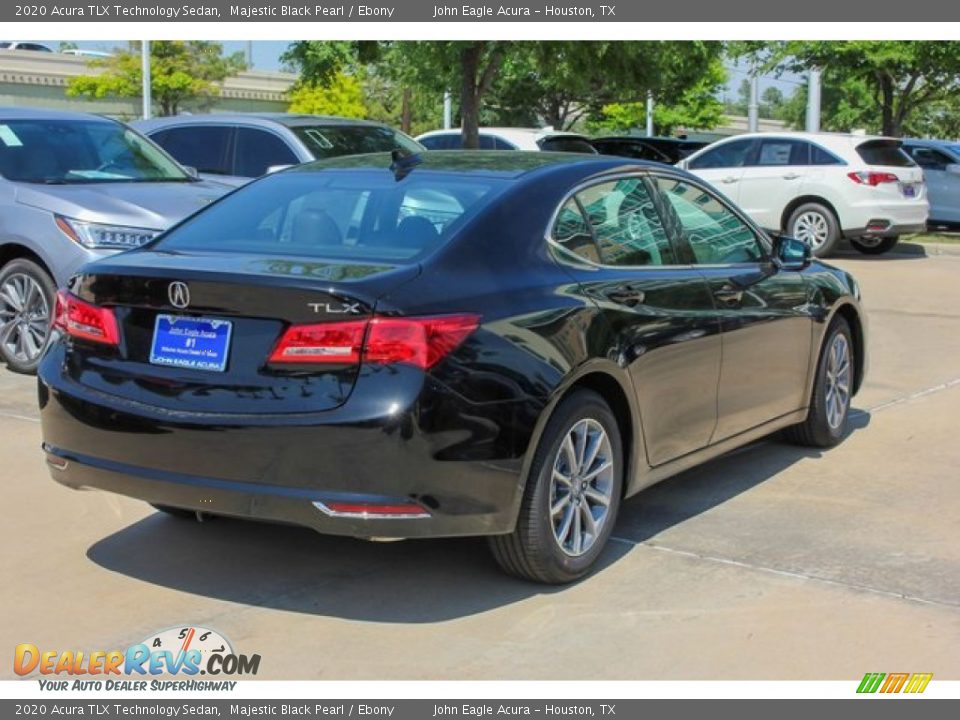 2020 Acura TLX Technology Sedan Majestic Black Pearl / Ebony Photo #7