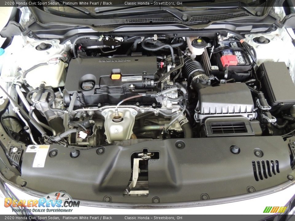 2020 Honda Civic Sport Sedan 2.0 Liter DOHC 16-Valve i-VTEC 4 Cylinder Engine Photo #22