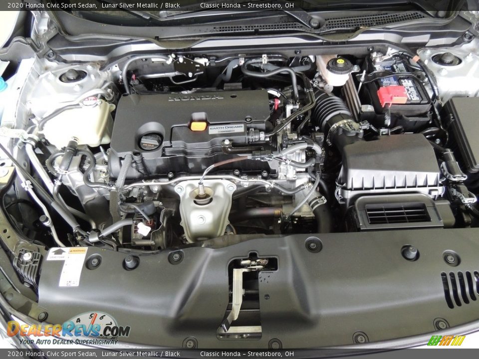 2020 Honda Civic Sport Sedan 2.0 Liter DOHC 16-Valve i-VTEC 4 Cylinder Engine Photo #18