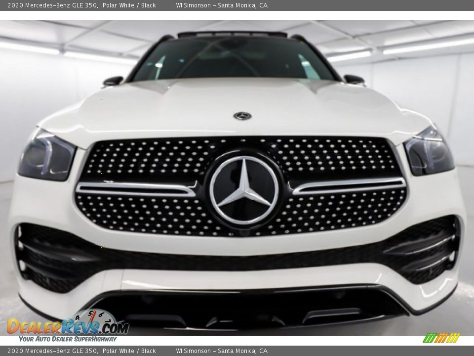 2020 Mercedes-Benz GLE 350 Polar White / Black Photo #7