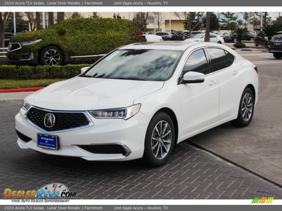 2020 Acura TLX Sedan Lunar Silver Metallic / Parchment Photo #3