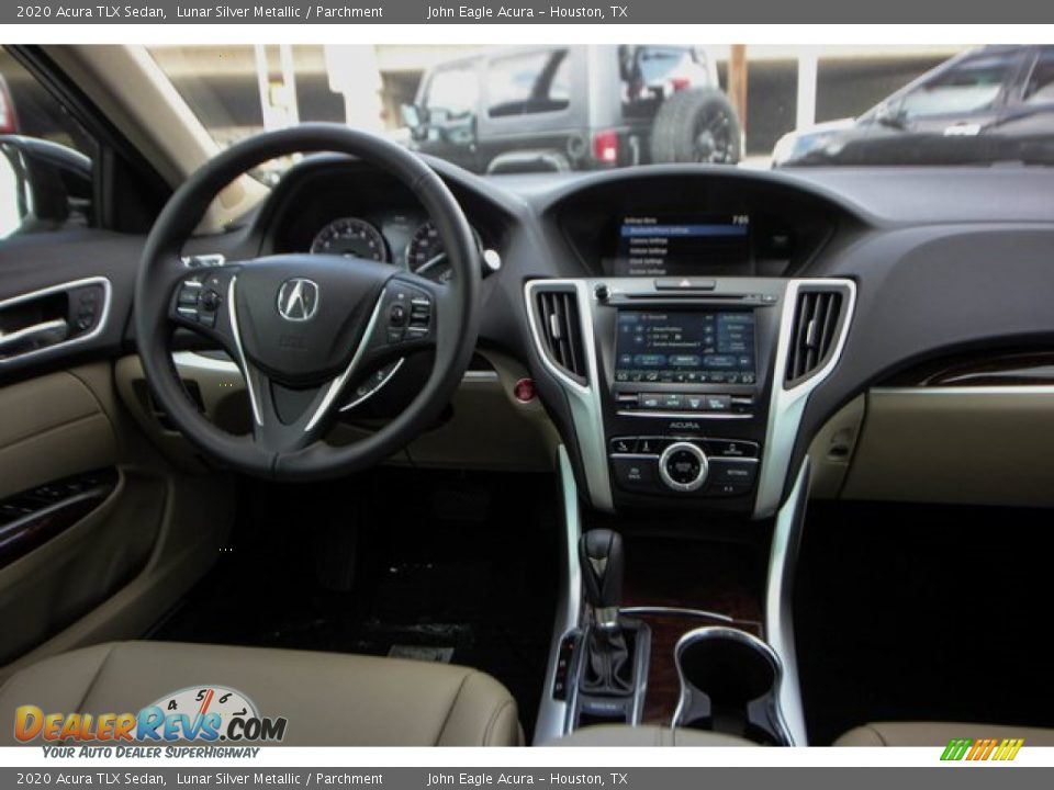 2020 Acura TLX Sedan Lunar Silver Metallic / Parchment Photo #25