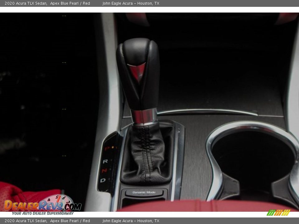 2020 Acura TLX Sedan Apex Blue Pearl / Red Photo #28