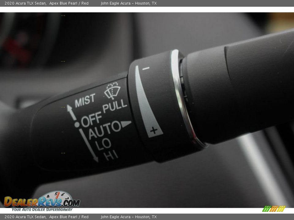 2020 Acura TLX Sedan Apex Blue Pearl / Red Photo #34