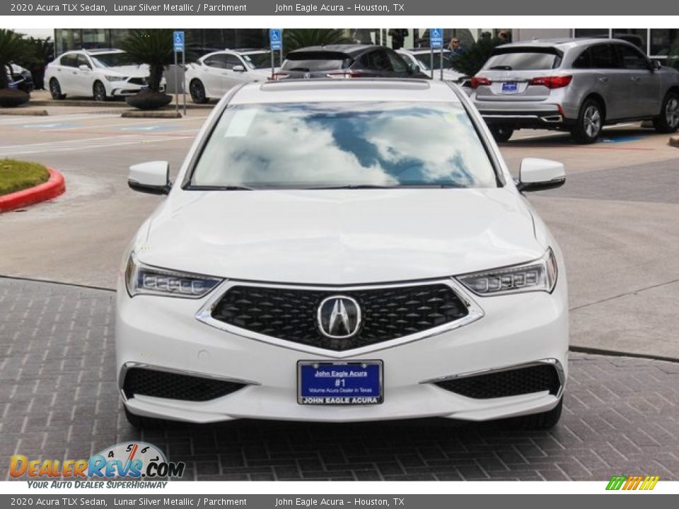 2020 Acura TLX Sedan Lunar Silver Metallic / Parchment Photo #2