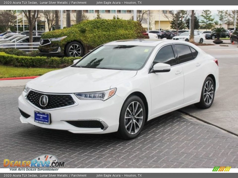 2020 Acura TLX Sedan Lunar Silver Metallic / Parchment Photo #3